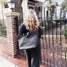 Load image into Gallery viewer, Woven Tiffany Organizer Tote Bag
