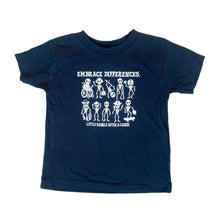 Load image into Gallery viewer, Embrace Differences. Toddler Tee

