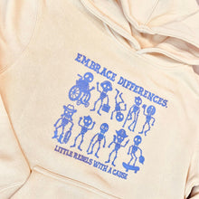 Load image into Gallery viewer, Embrace Differences. Youth Hoodie ~ SALE
