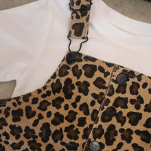 Load image into Gallery viewer, Little Leopard Corduroy Dress
