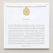 Load image into Gallery viewer, Pause Necklace
