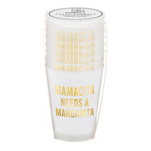 Load image into Gallery viewer, Gold Foil Frost Cup - Mamacita Needs a Margarita
