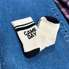 Load image into Gallery viewer, Game day half crew socks
