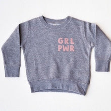 Load image into Gallery viewer, Girl Power Toddler Crewneck Sweatshirt
