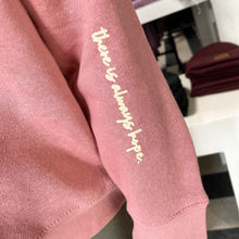 Load image into Gallery viewer, there is always hope. Youth Sweatshirt
