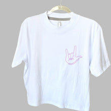 Load image into Gallery viewer, I LOVE YOU Women's Boxy Tee
