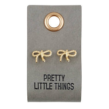 Load image into Gallery viewer, Leather Tag  Earrings
