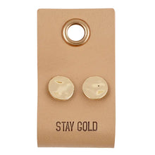 Load image into Gallery viewer, Leather Tag  Earrings
