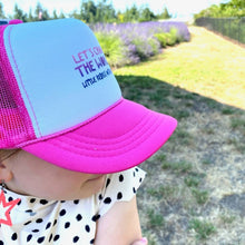 Load image into Gallery viewer, Let's Change the World Youth Trucker Hat
