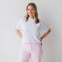 Load image into Gallery viewer, I LOVE YOU Women's Boxy Tee
