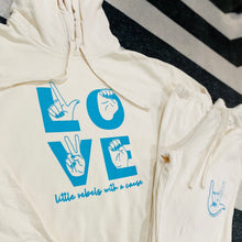 Load image into Gallery viewer, I Love You Garment-Dyed Sweatpants ~ Ivory

