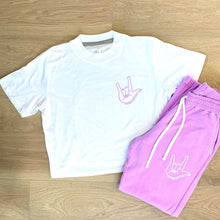 Load image into Gallery viewer, I LOVE YOU Women's Boxy Tee

