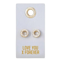 Load image into Gallery viewer, Leather Tag  Earrings
