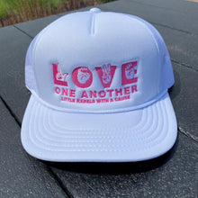 Load image into Gallery viewer, LOVE One Another Trucker Hat
