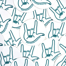Load image into Gallery viewer, I love you stickers
