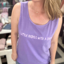 Load image into Gallery viewer, Little Rebels with a Cause Mantra Tanks
