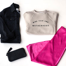 Load image into Gallery viewer, Mind Your Own Motherhood Crew Neck Sweatshirt
