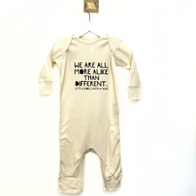 Load image into Gallery viewer, We Are All More Alike Than Different Baby One Piece
