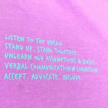 Load image into Gallery viewer, Autistic Ally ~ Garment-Dyed Violet
