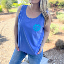 Load image into Gallery viewer, Advocate. Resilience. Never Give Up. Garment-dyed Tank
