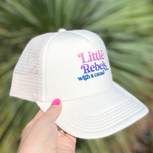 Load image into Gallery viewer, Little Rebels with a Cause Ombre Trucker Hat
