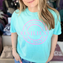 Load image into Gallery viewer, Resilient as a Mother. Garment-Dyed Women's Boxy tee
