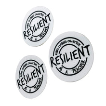 Load image into Gallery viewer, Resilient as a Teacher stickers
