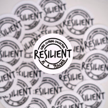 Load image into Gallery viewer, Resilient as a Teacher stickers
