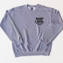 Load image into Gallery viewer, Shop Local. Crewneck Sweatshirt
