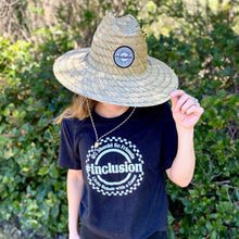 Load image into Gallery viewer, We Should Be Friends.#Inclusion Straw Hat
