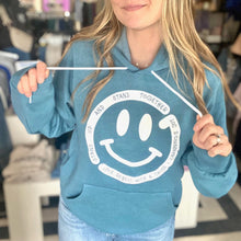 Load image into Gallery viewer, Stand Up &amp; Stand Together Hoodie ~ Teal CJF x LR
