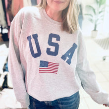 Load image into Gallery viewer, USA Oversized Sweatshirt
