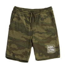 Load image into Gallery viewer, RCC Shorts (toddler + youth) ~ camo
