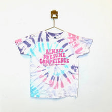 Load image into Gallery viewer, Always Presume Competence Youth Crew ~ Tie Dye
