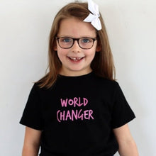 Load image into Gallery viewer, World Changer Toddler Crew - Black
