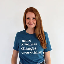 Load image into Gallery viewer, more kindness changes everything. Adult Crew
