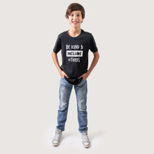 Load image into Gallery viewer, Be Kind &amp; Include Others Youth Crew - Black
