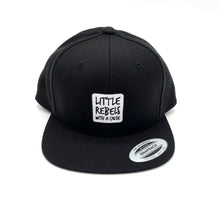 Load image into Gallery viewer, Little Rebels with a Cause Snapback Flat Bill Hat
