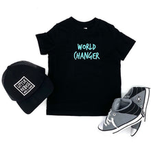 Load image into Gallery viewer, World Changer Toddler Crew - Black
